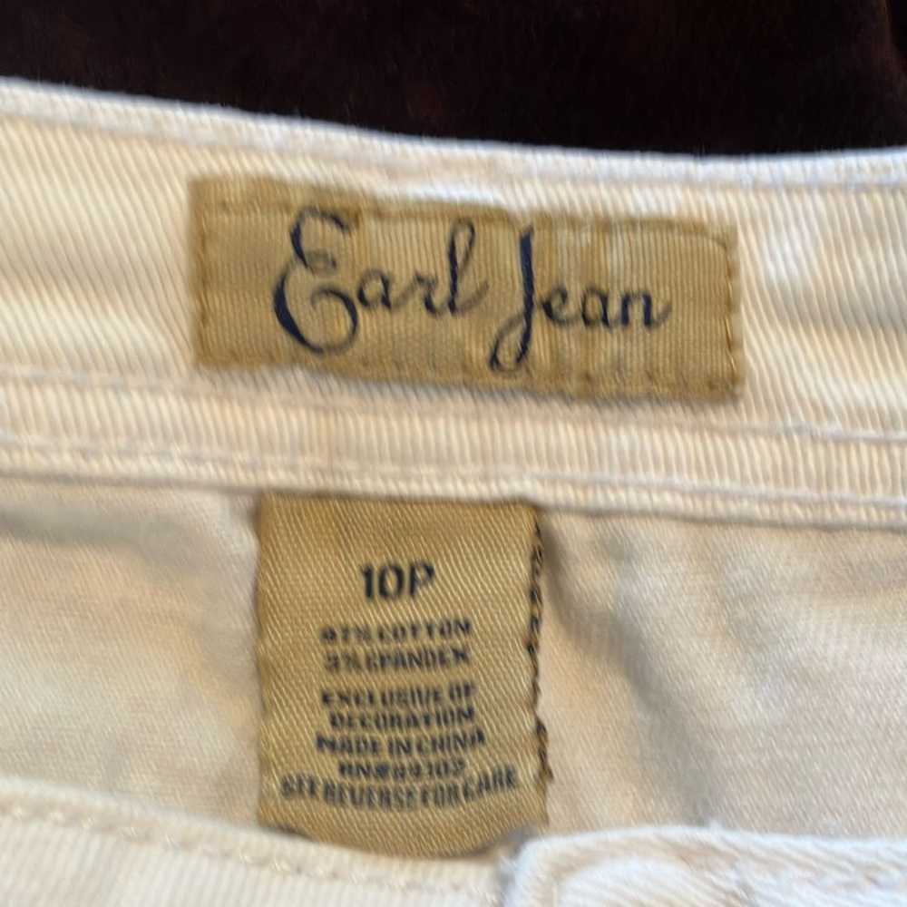 Y2K White Denim Jeans Earl jeans - Picture 9 of 10